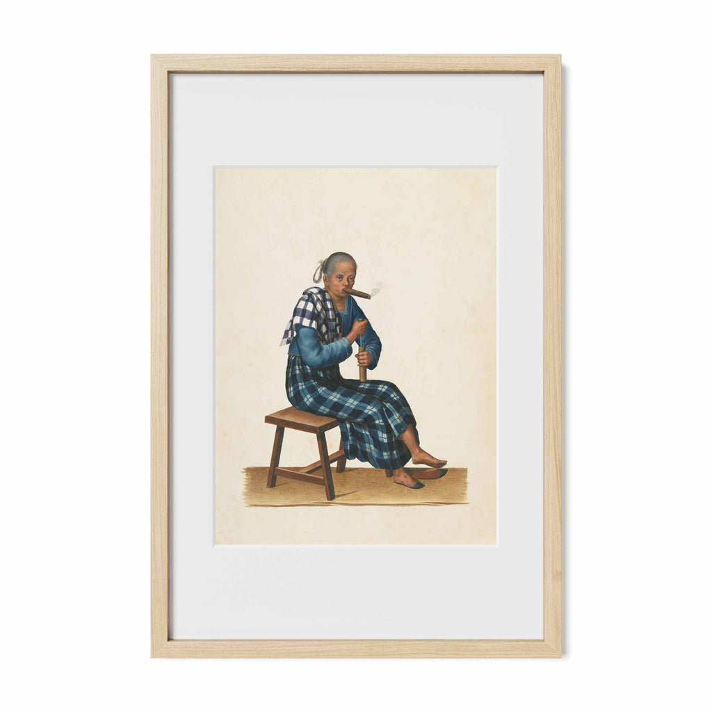 An Old Woman by Justiniano Asuncion