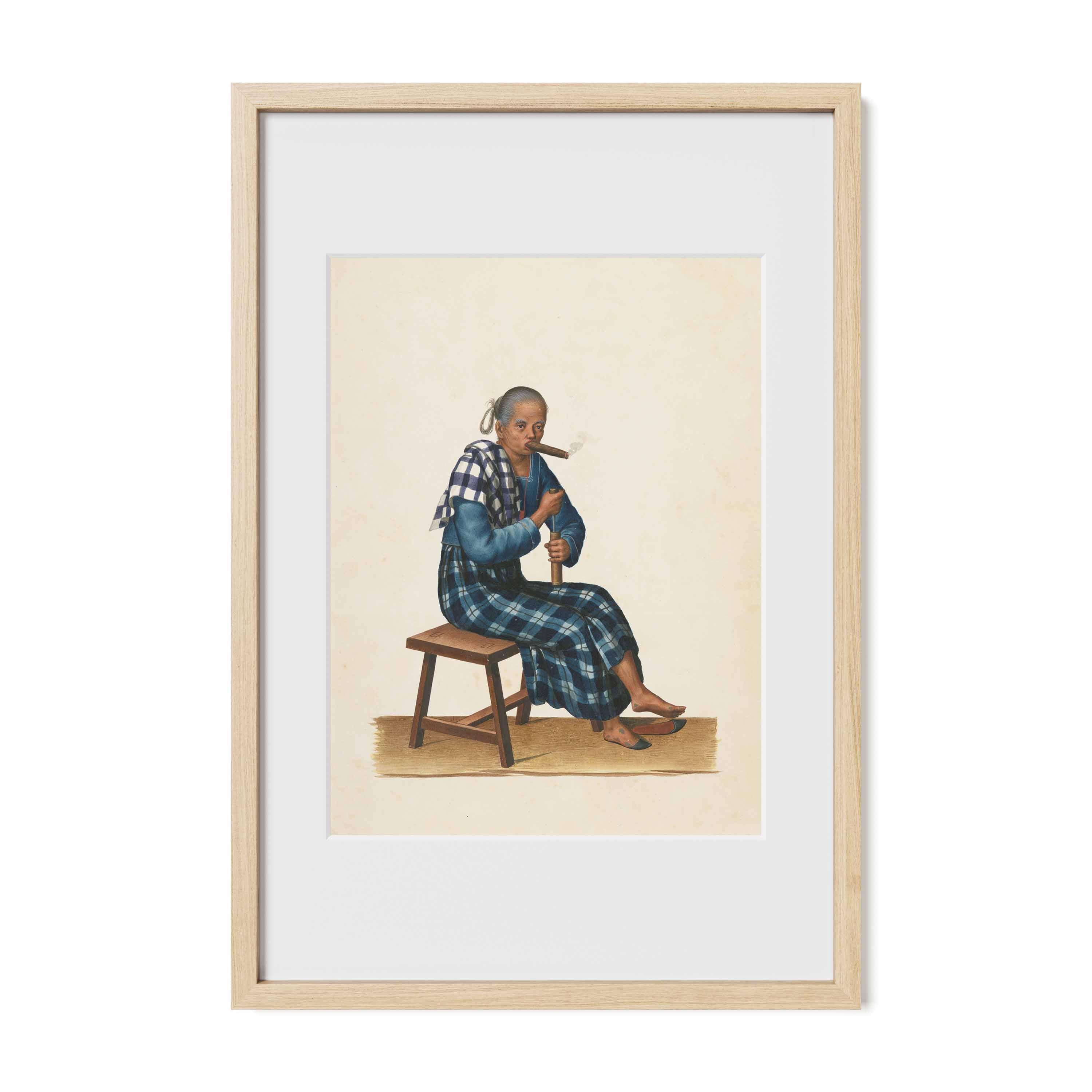 An Old Woman by Justiniano Asuncion