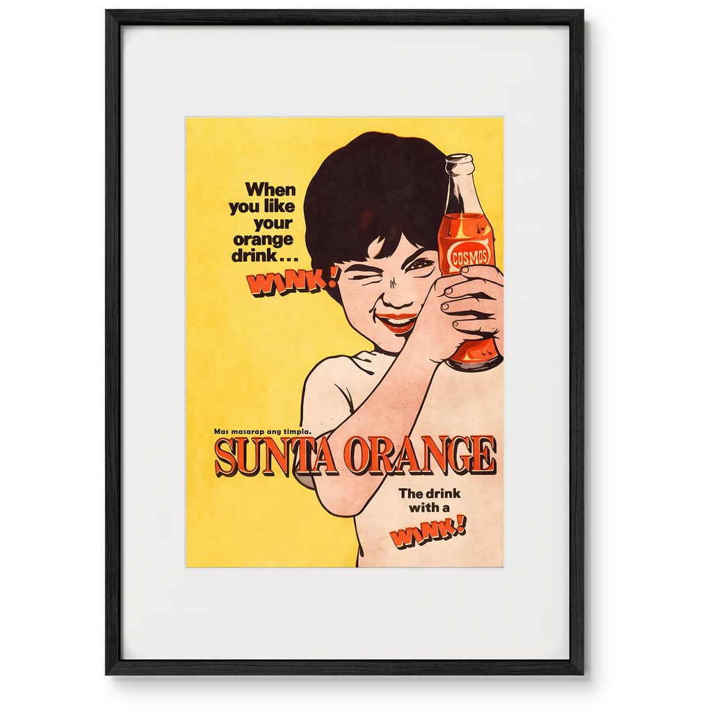 Sunta Orange - Philippine Vintage Advertisement