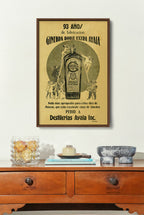 Ginebra Doble Extra Ayala - Philippine Vintage Poster