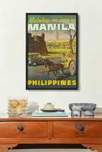 Mabuhay Welcome to Manila - Philippine Vintage Poster