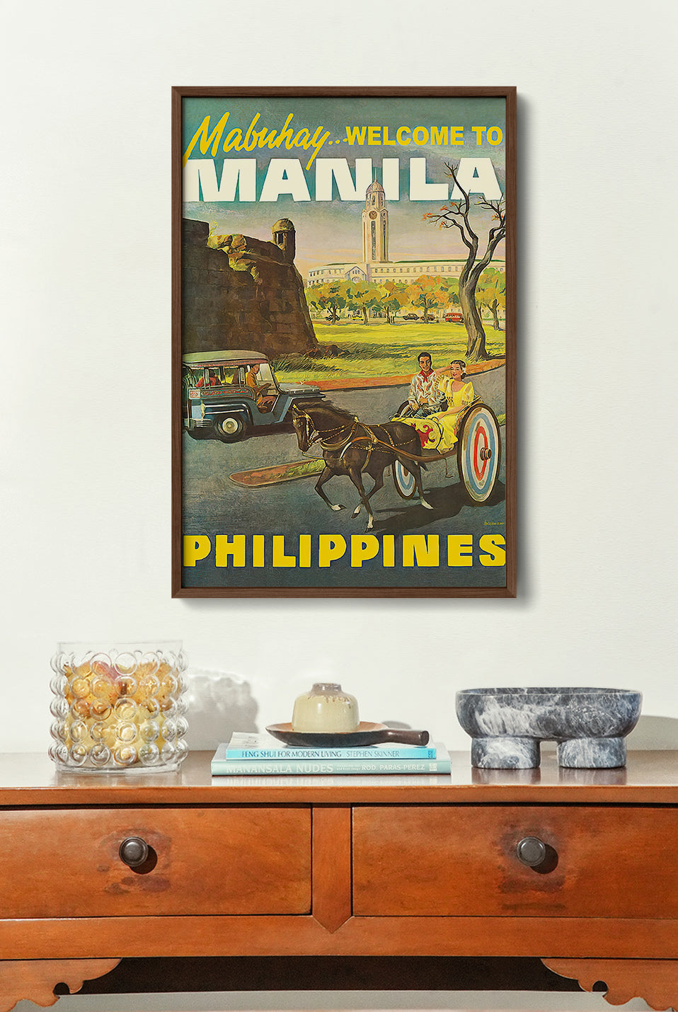 Mabuhay Welcome to Manila - Philippine Vintage Poster