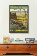 Mabuhay Welcome to Manila - Philippine Vintage Poster