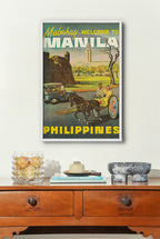 Mabuhay Welcome to Manila - Philippine Vintage Poster