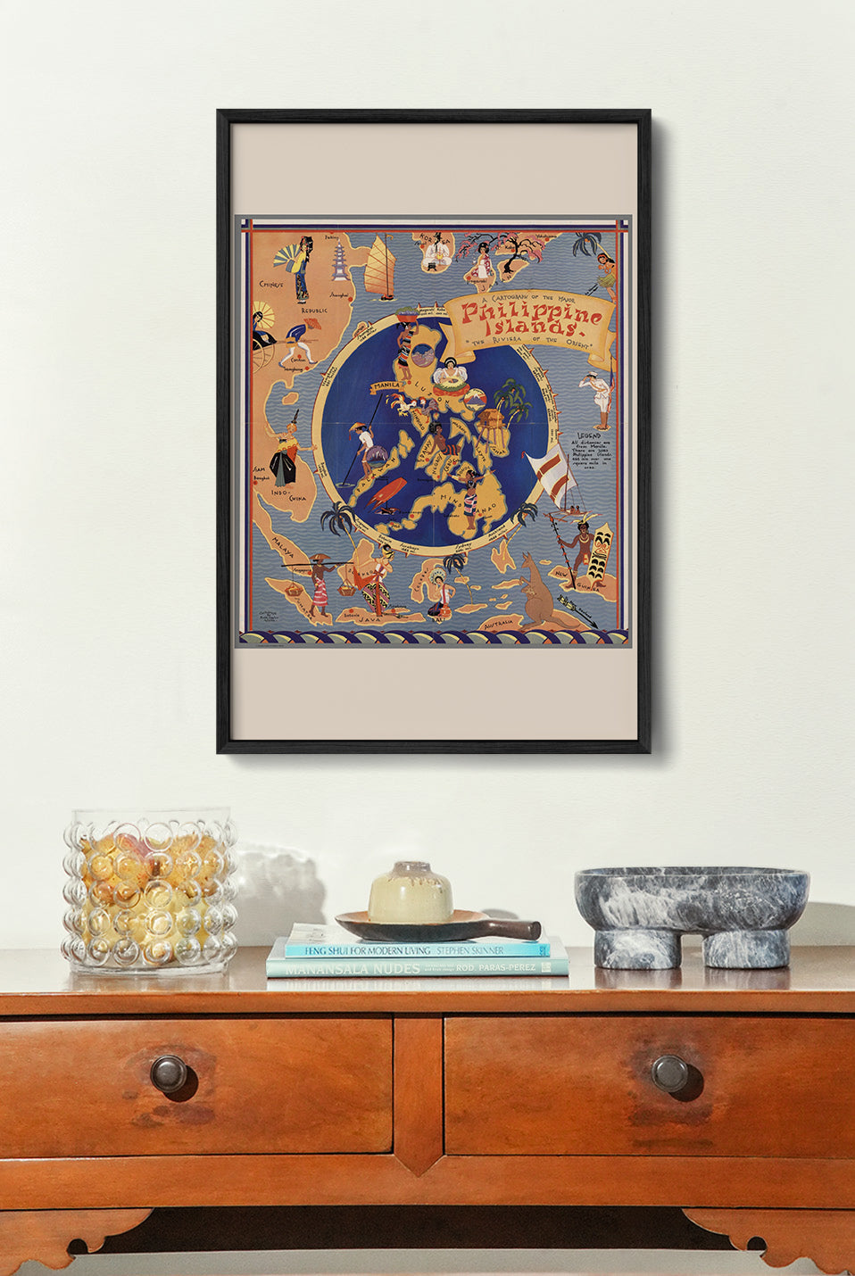 Cartography of the Philippine Islands - Vintage map