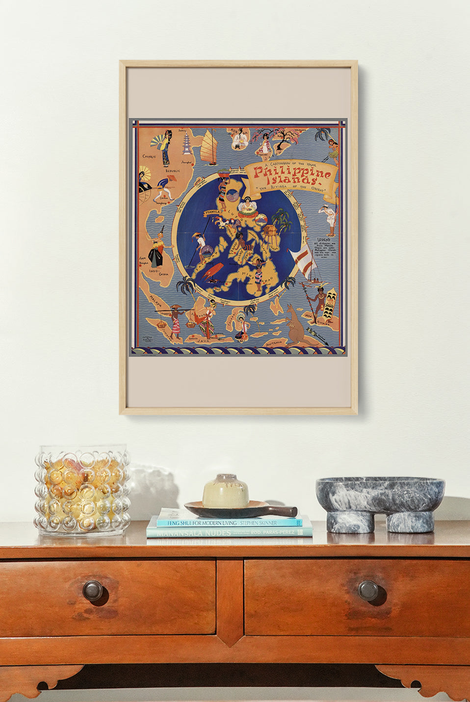 Cartography of the Philippine Islands - Vintage map