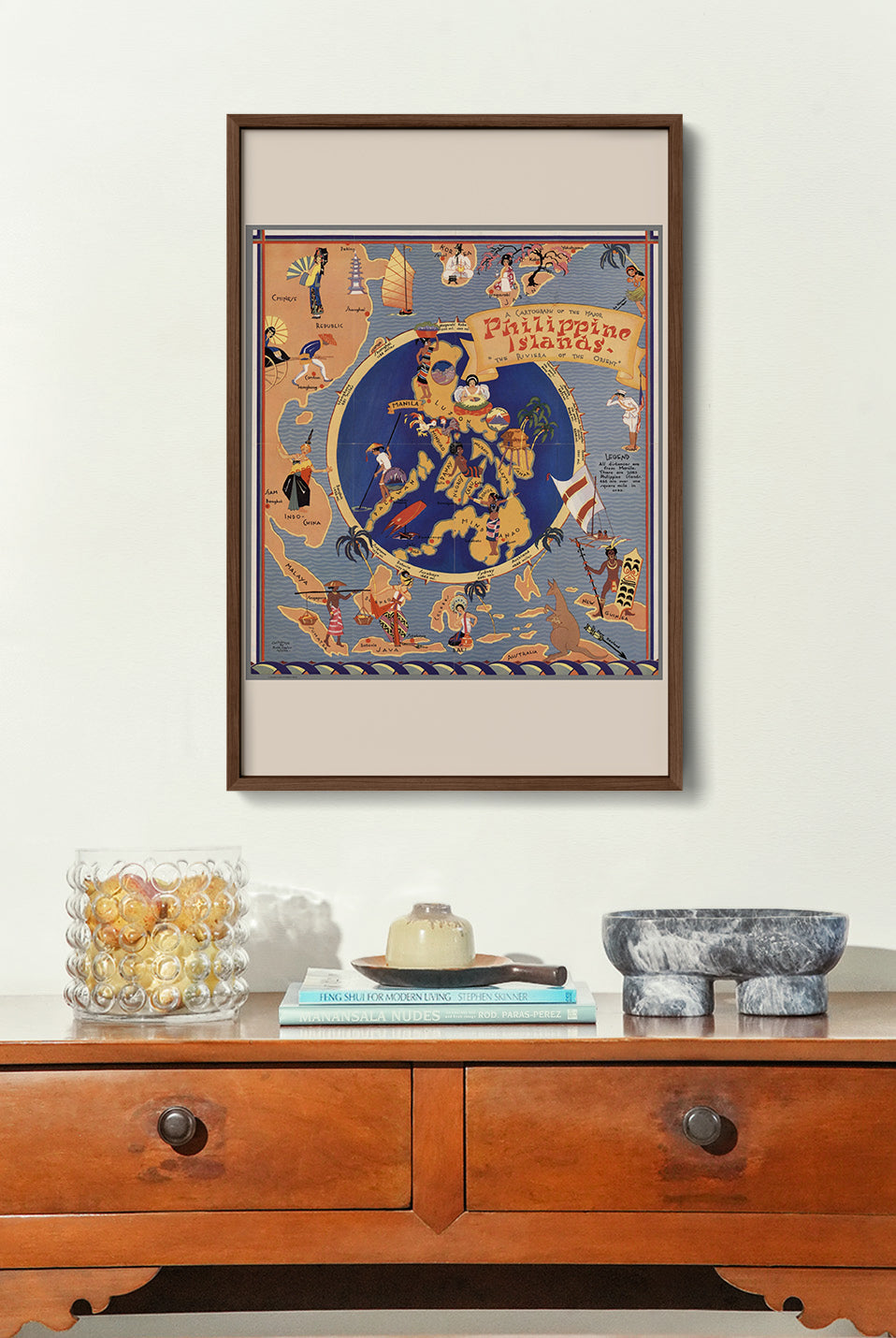 Cartography of the Philippine Islands - Vintage map