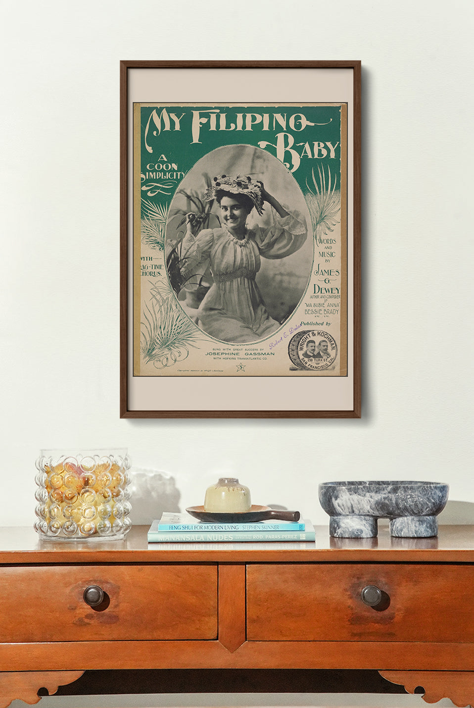 My Filipino Baby, 1899 - Philippine Vintage Sheet Music