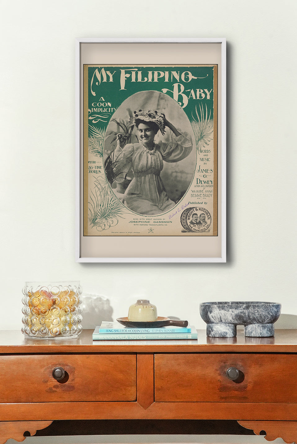 My Filipino Baby, 1899 - Philippine Vintage Sheet Music