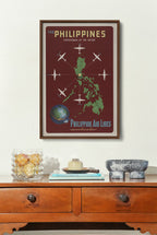 The Philippines Crossroads of the Orient - Philippine Vintage Travel Poster