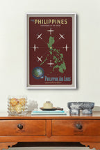 The Philippines Crossroads of the Orient - Philippine Vintage Travel Poster