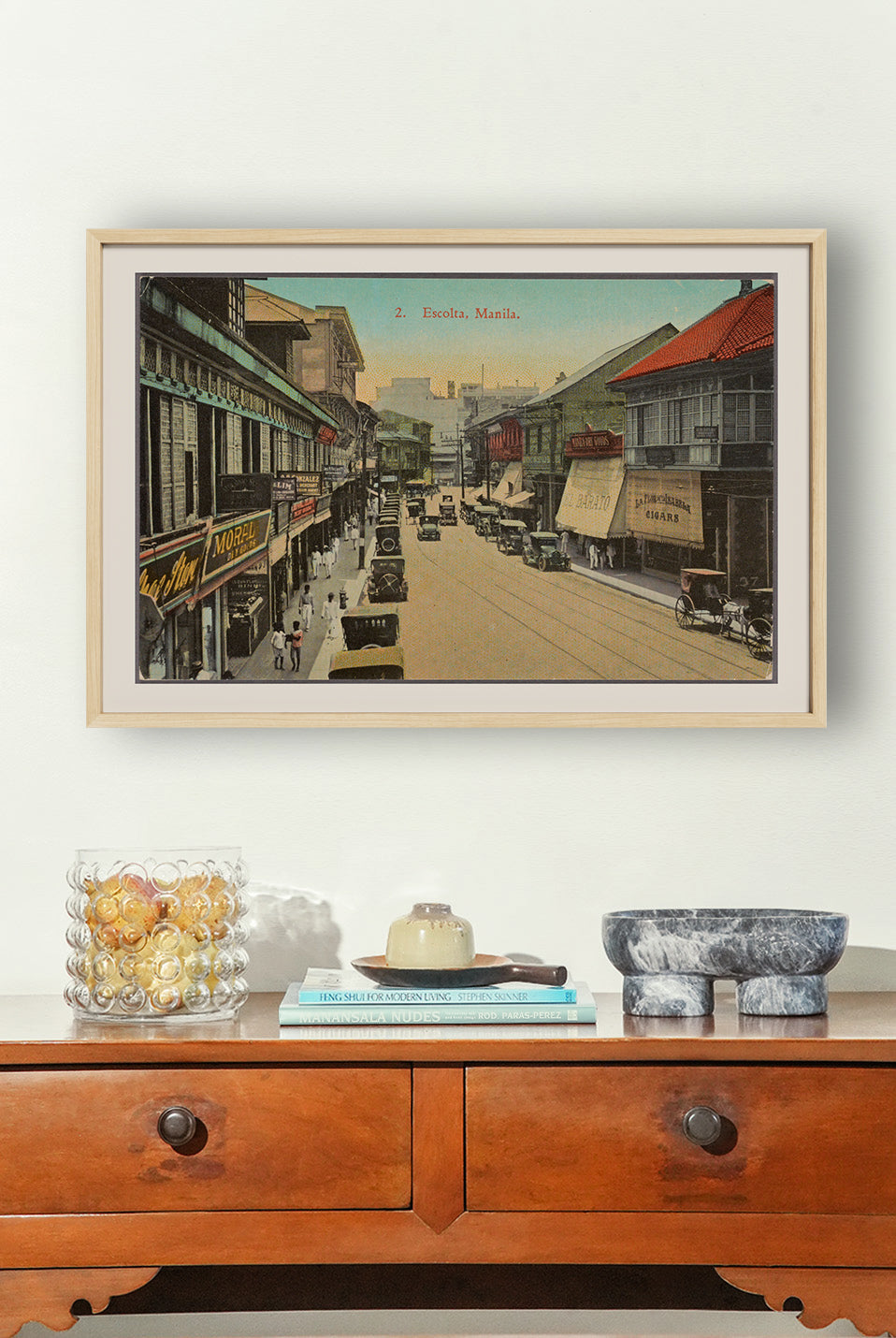 Escolta, Manila, 1922 - Philippine Vintage Postcard