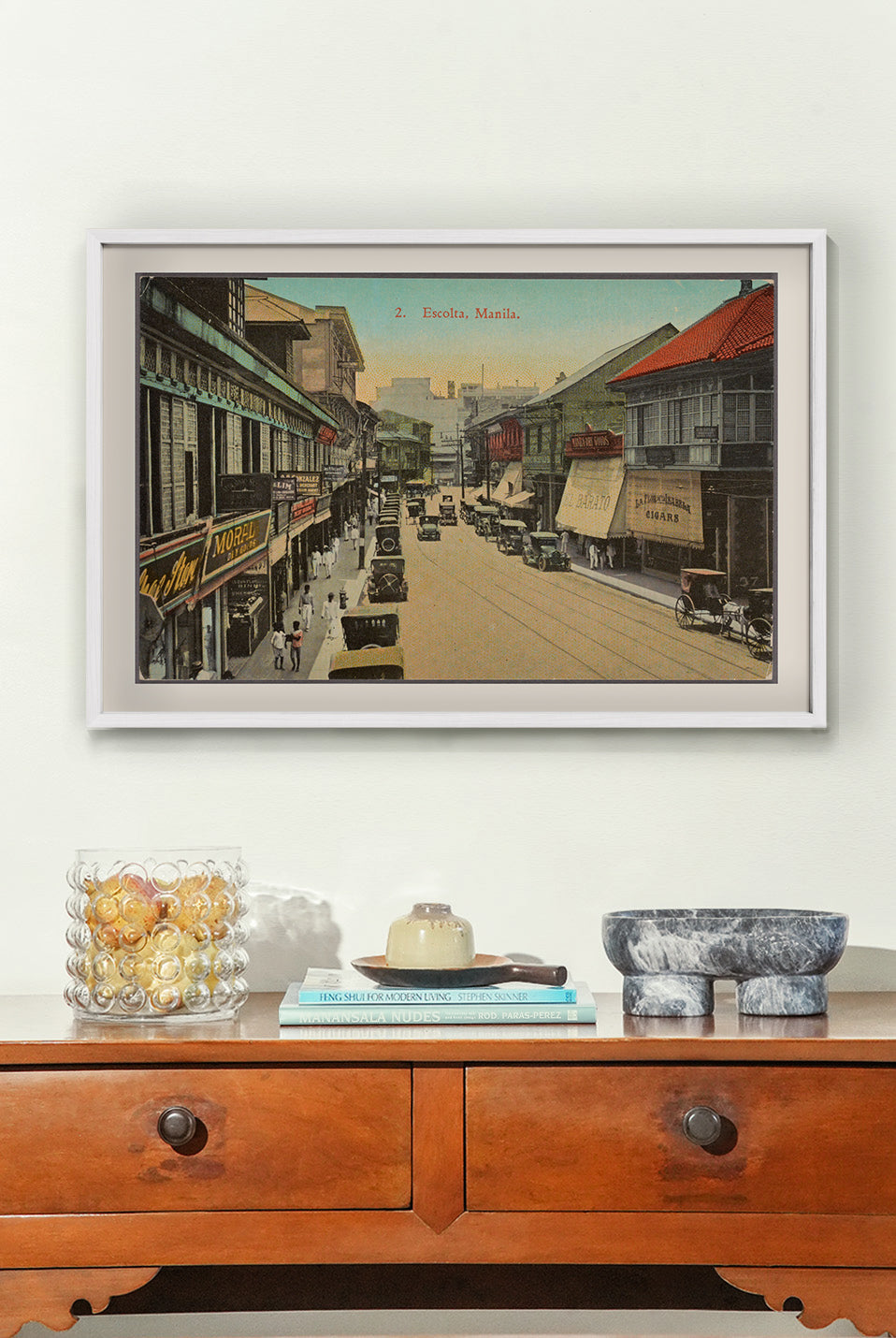 Escolta, Manila, 1922 - Philippine Vintage Postcard
