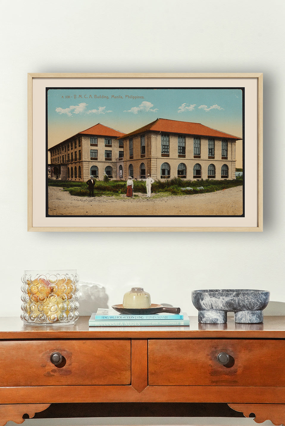 Y.M.C.A. Building, Manila - Philippine Vintage Postcard