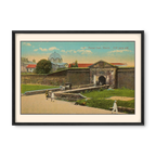 Parian Gate, Manila, 1922 - Philippine Vintage Architectural Print