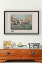 The Battle of Manila, 1898 - Philippine Vintage Print