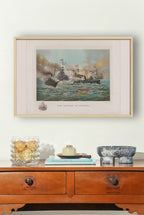 The Battle of Manila, 1898 - Philippine Vintage Print
