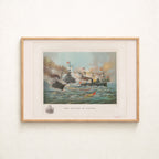 The Battle of Manila, 1898 - Philippine Vintage Print