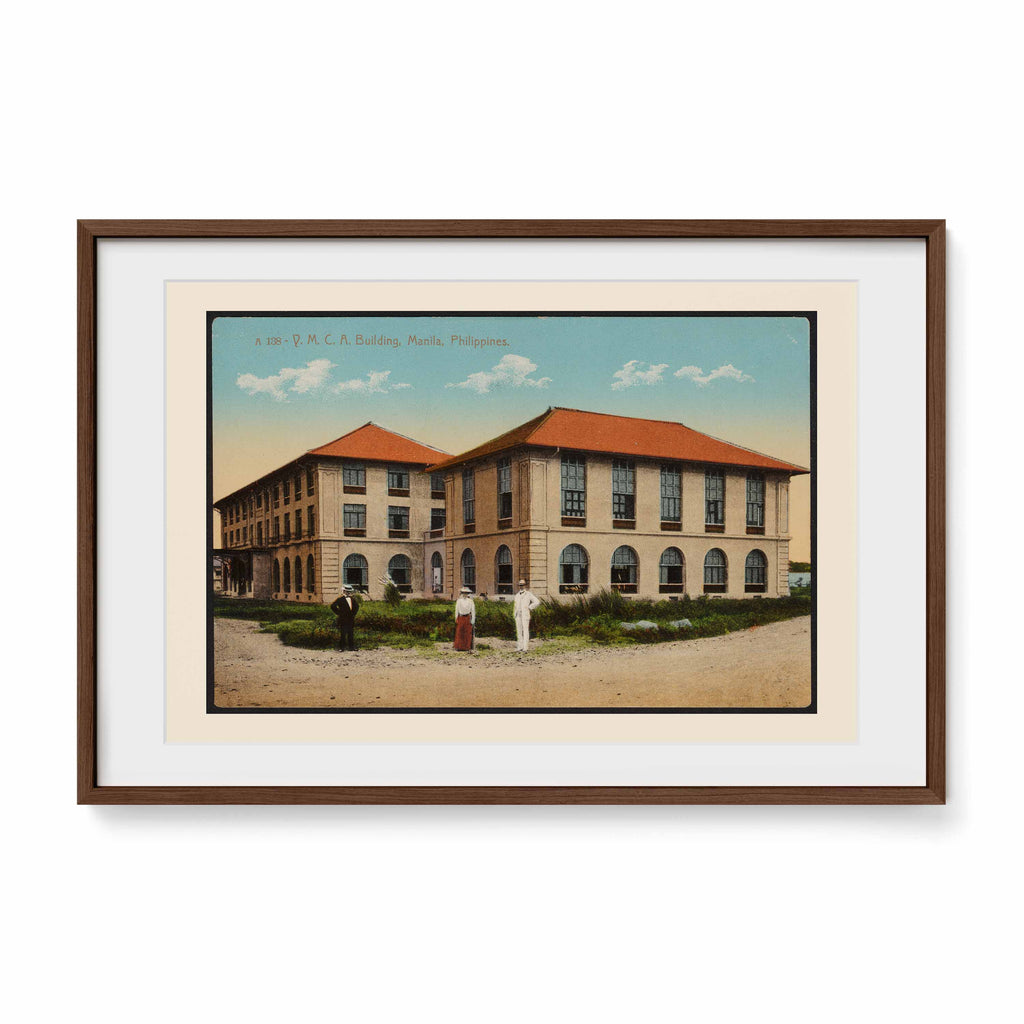 Y.M.C.A. Building, Manila - Philippine Vintage Postcard
