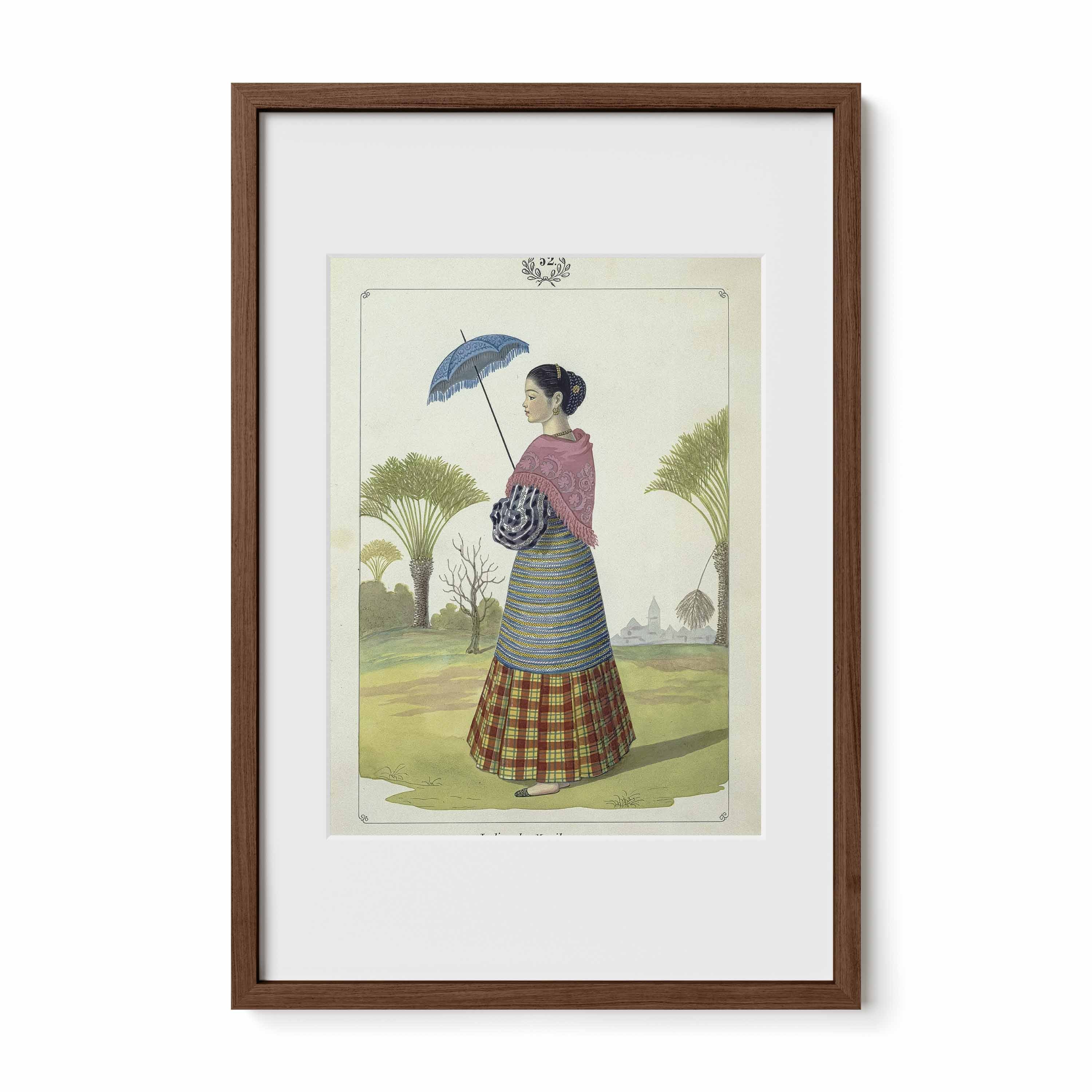 India de Manila, 1847 by José Honorato Lozano