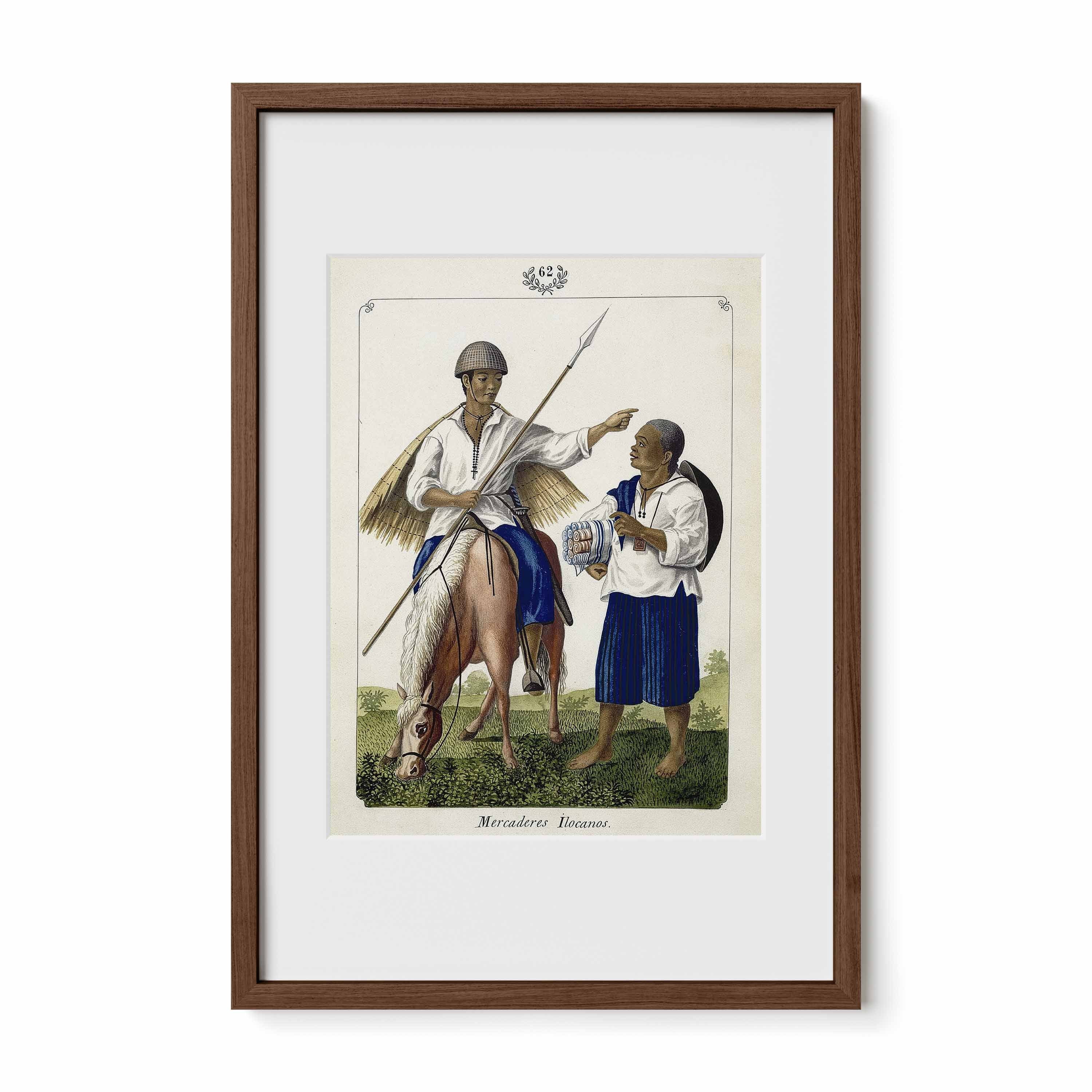 Mercaderes Ilocanos, 1847 by José Honorato Lozano