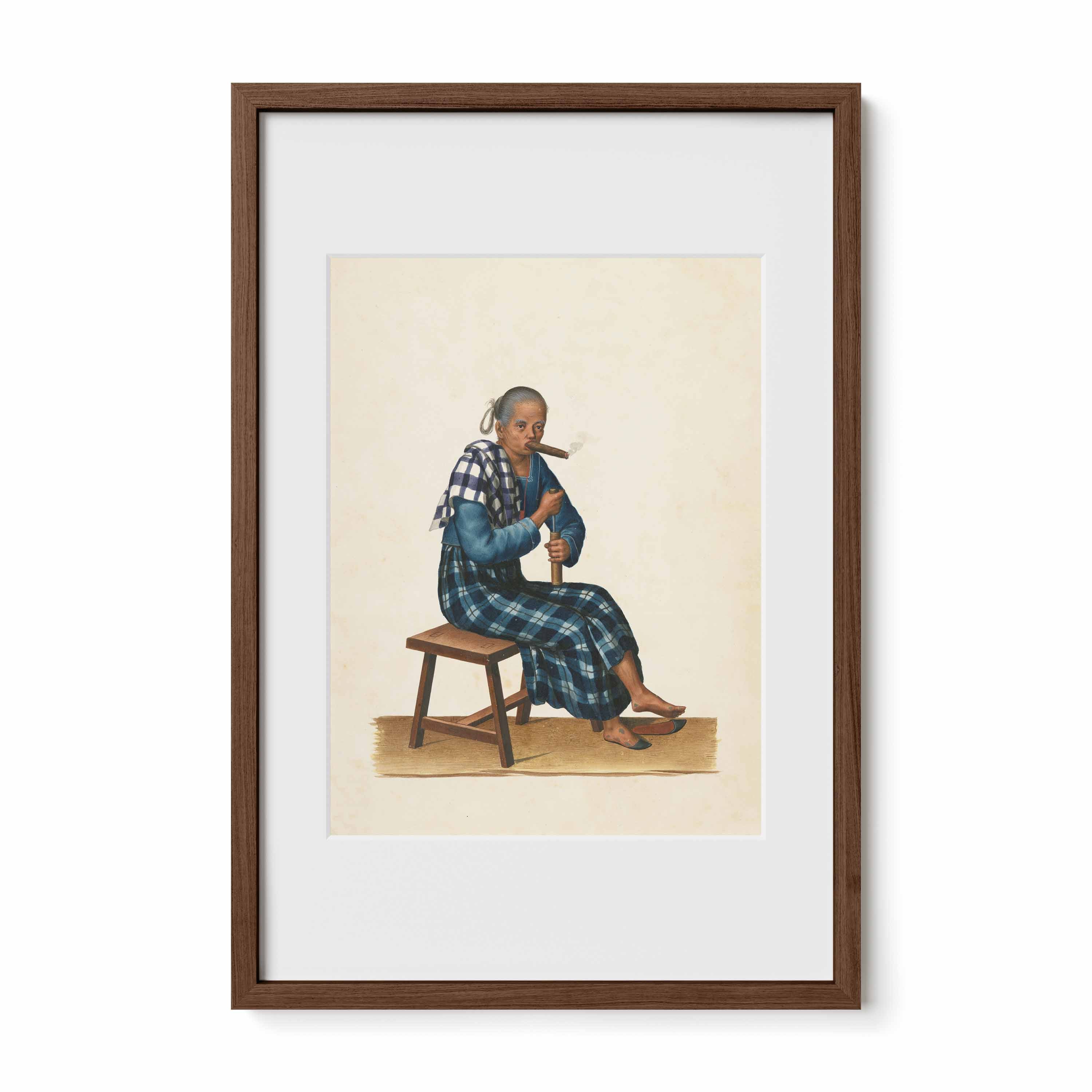 An Old Woman by Justiniano Asuncion