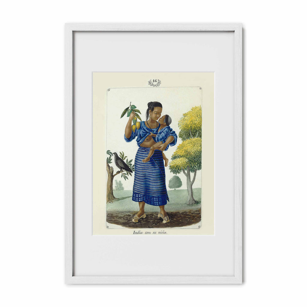 India con su Niño by José Honorato Lozano