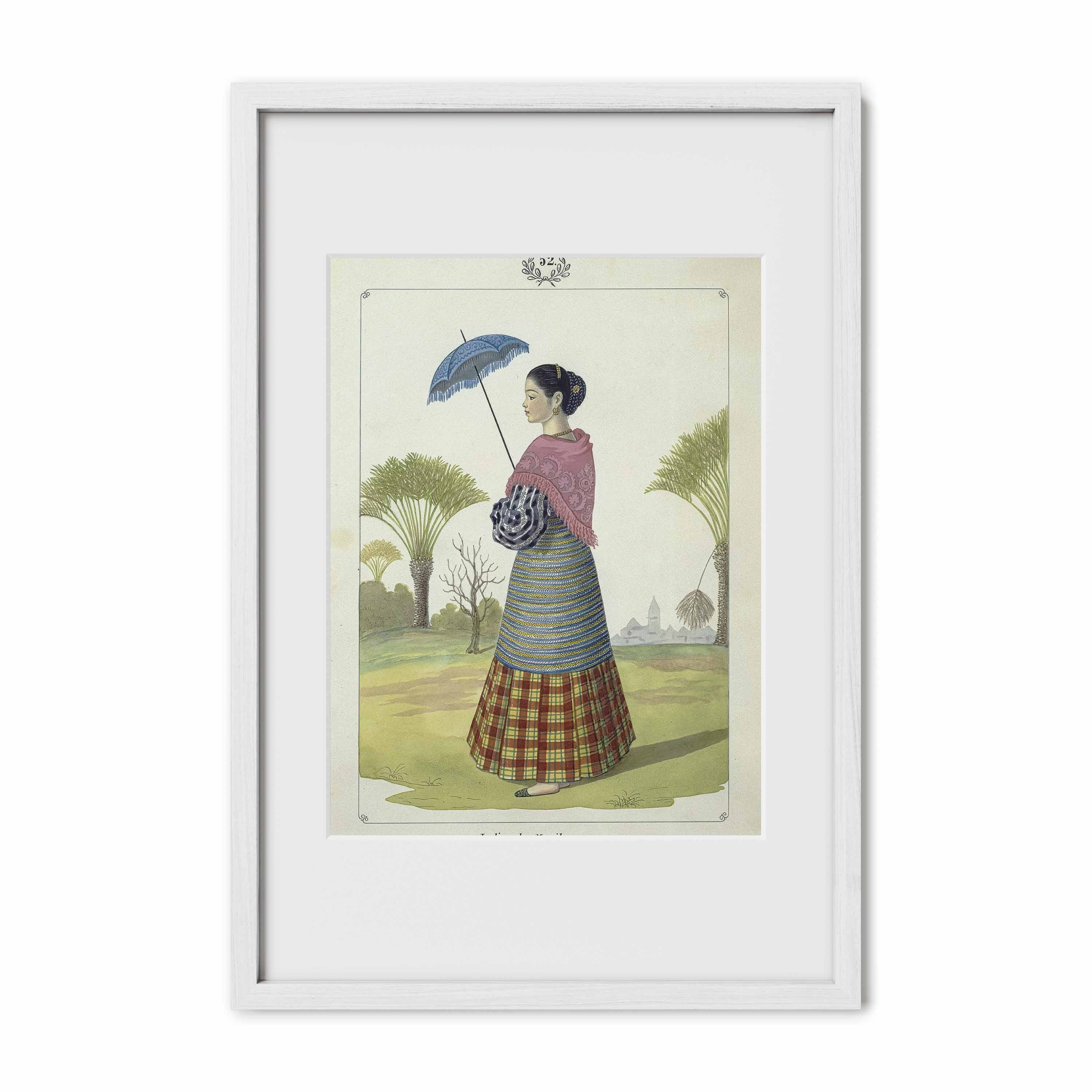 India de Manila, 1847 by José Honorato Lozano