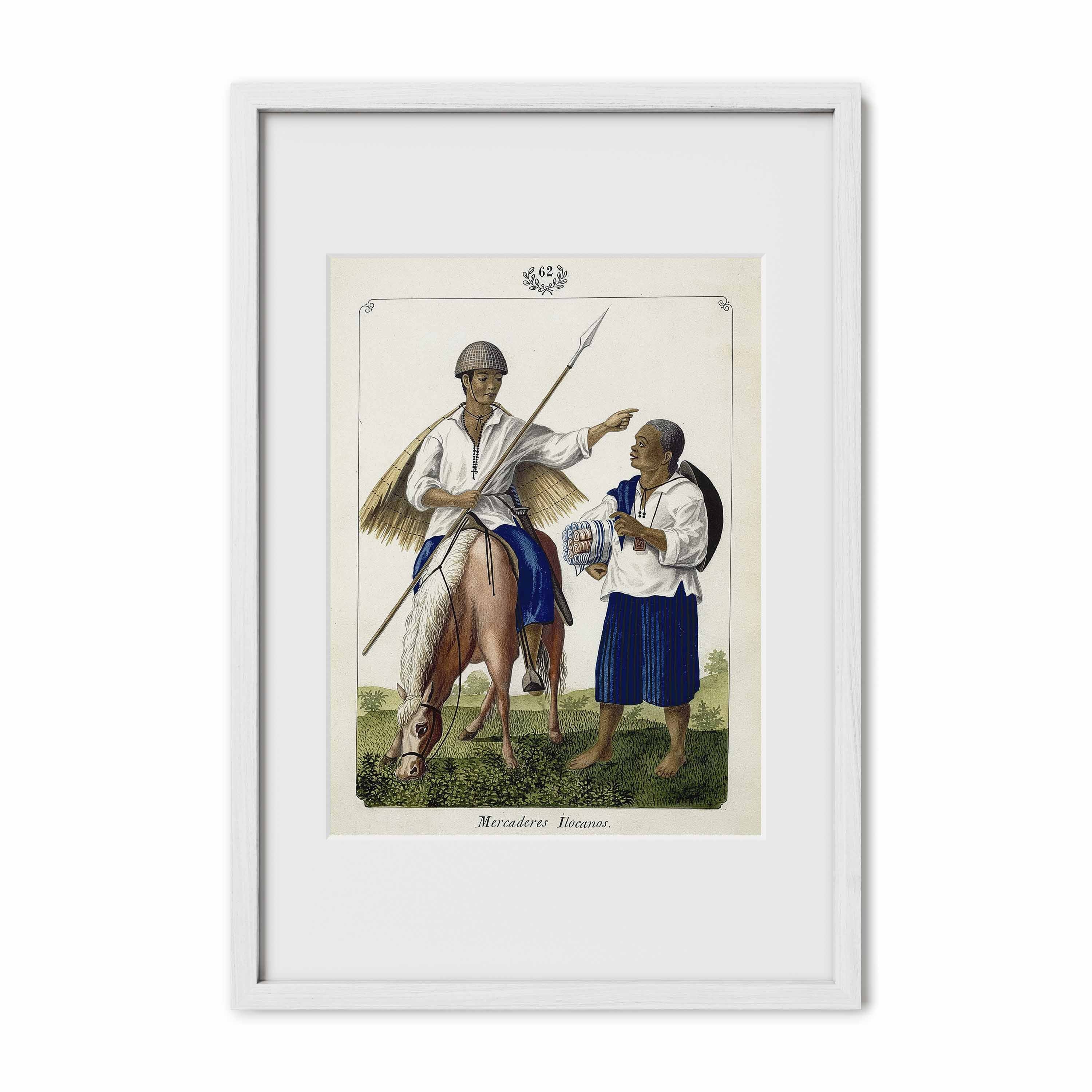 Mercaderes Ilocanos, 1847 by José Honorato Lozano