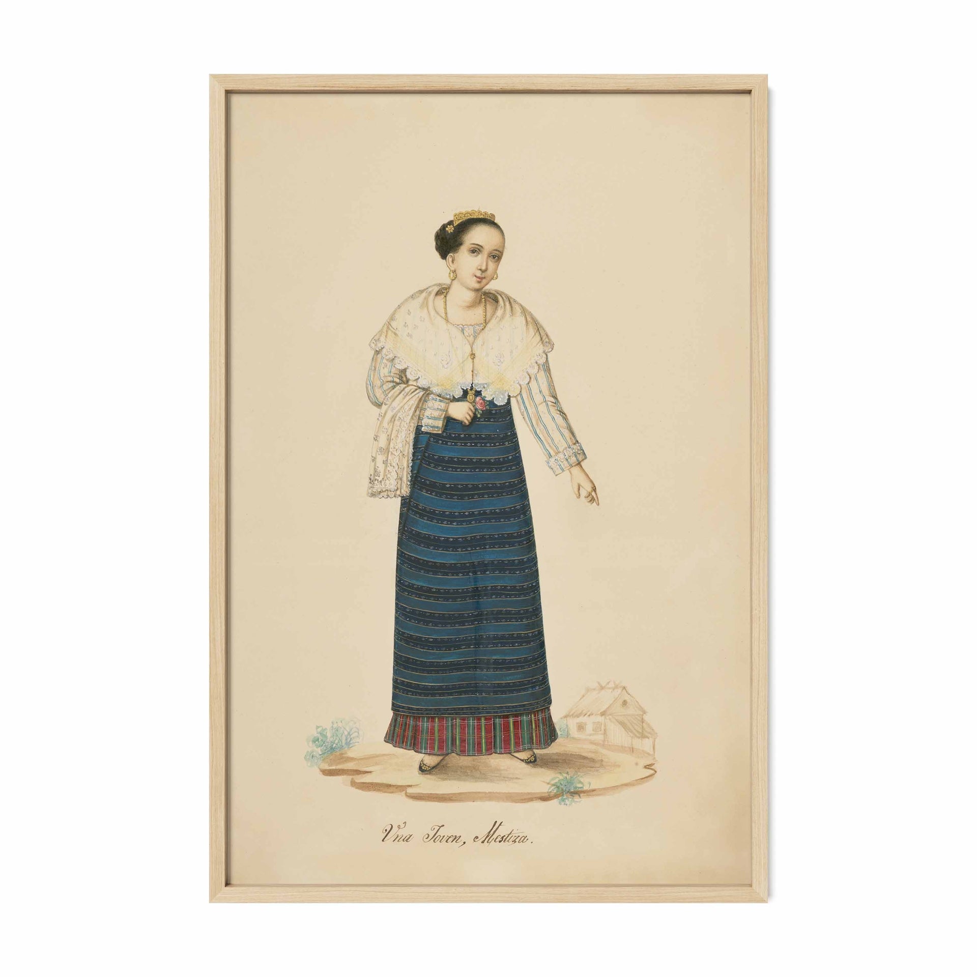 Una Joven Mestiza by Justiniano Asuncion