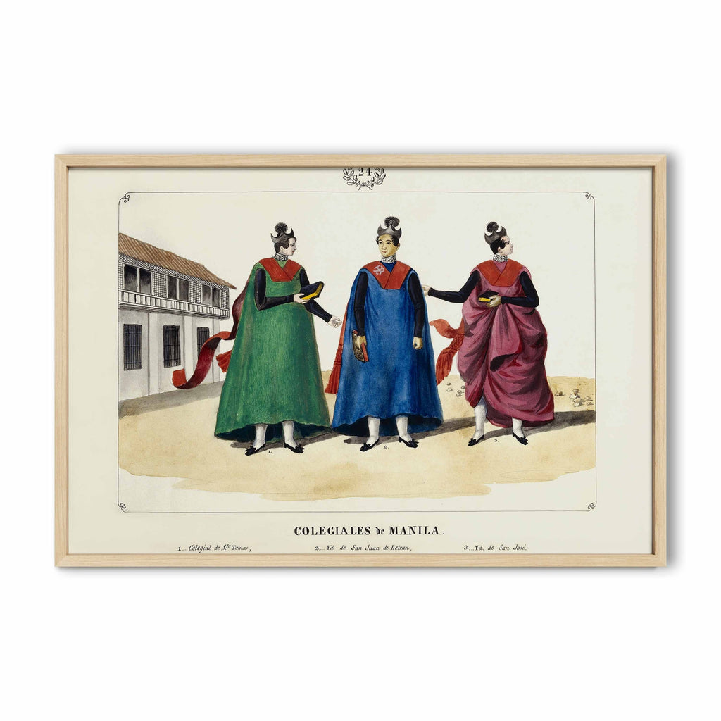 Colegiales de Manila, 1847 by José Honorato Lozano