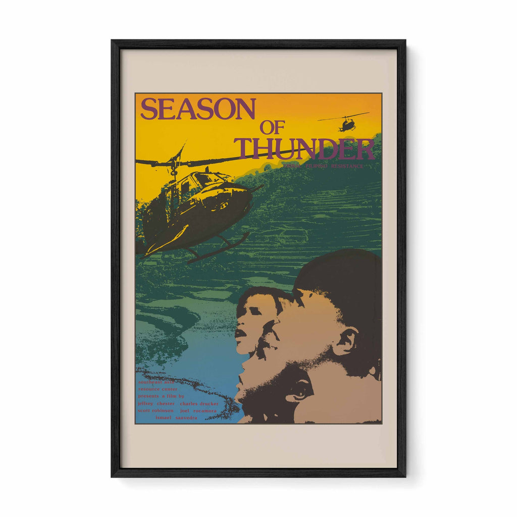 Season of the Thunder - Philippine Vintage Poster