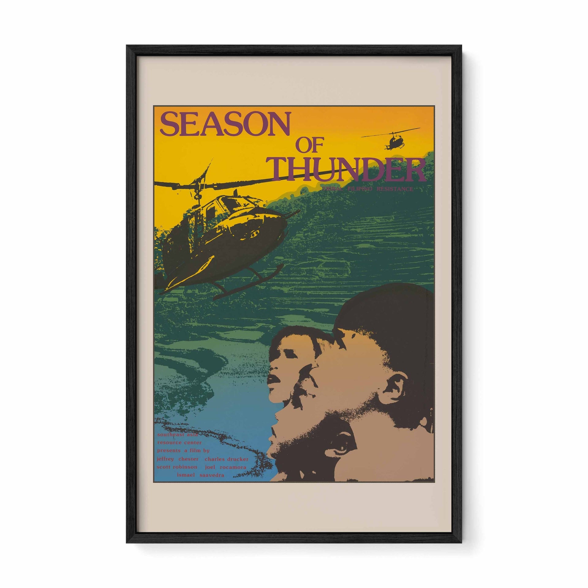 Season of the Thunder - Philippine Vintage Poster