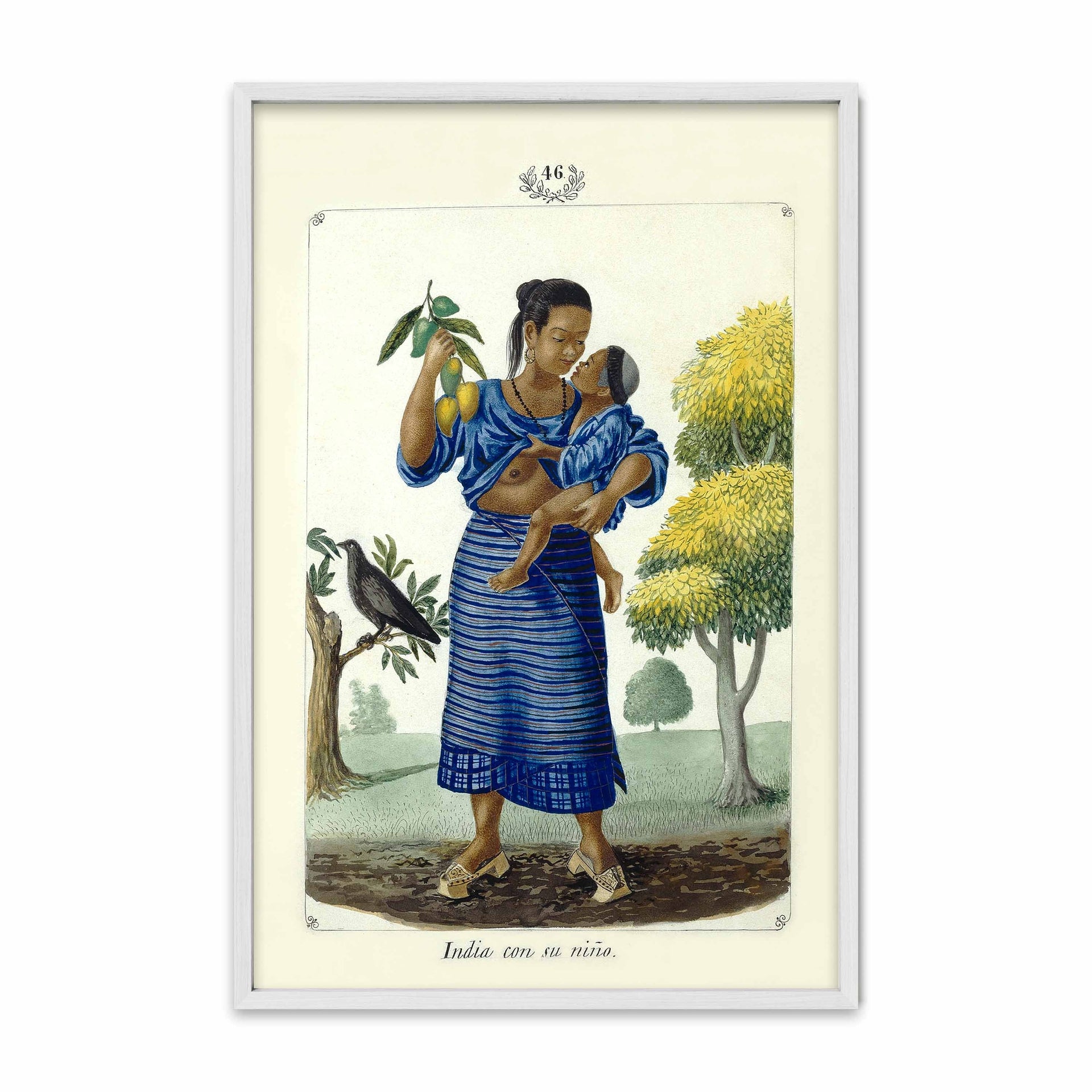India con su Niño by José Honorato Lozano