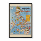 Map of the Philippine Islands, 1945