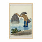 Indio pescador con el Salacab o Nasang, 1847 by José Honorato Lozano