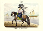 India a Caballo, 1847 by José Honorato Lozano
