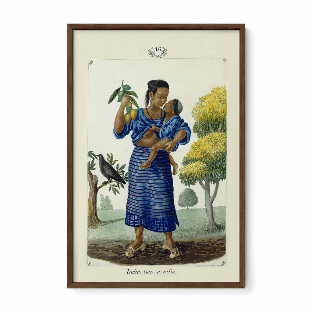 India con su Niño by José Honorato Lozano
