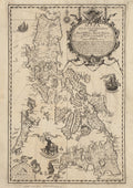 Mapa de las Yslas Philipinas, 1734 by Pedro Murillo Velarde