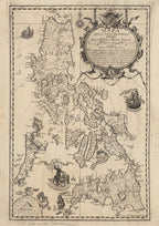 Mapa de las Yslas Philipinas, 1734 by Pedro Murillo Velarde