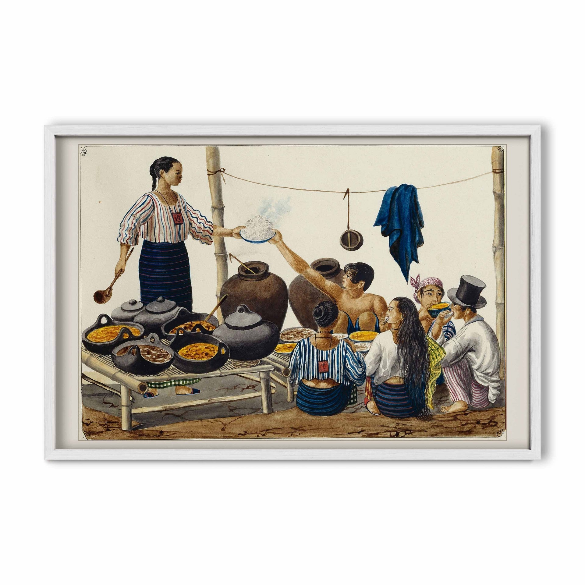 Carinderia, 1847 by José Honorato Lozano
