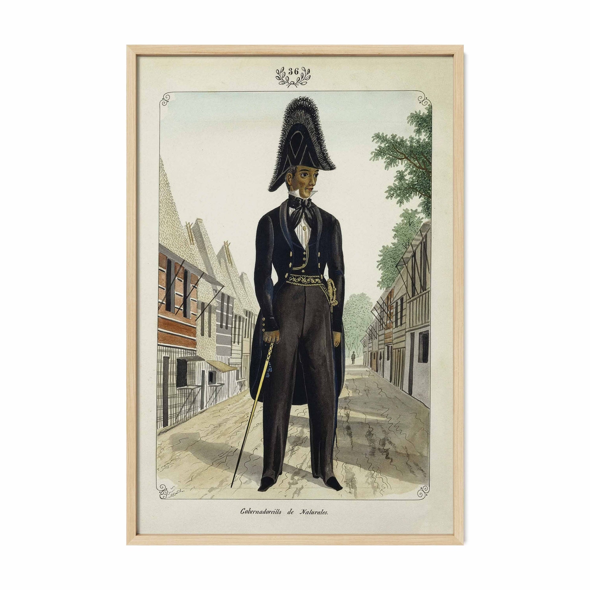 Gobernadorcillo de Naturales, 1847 by José Honorato Lozano