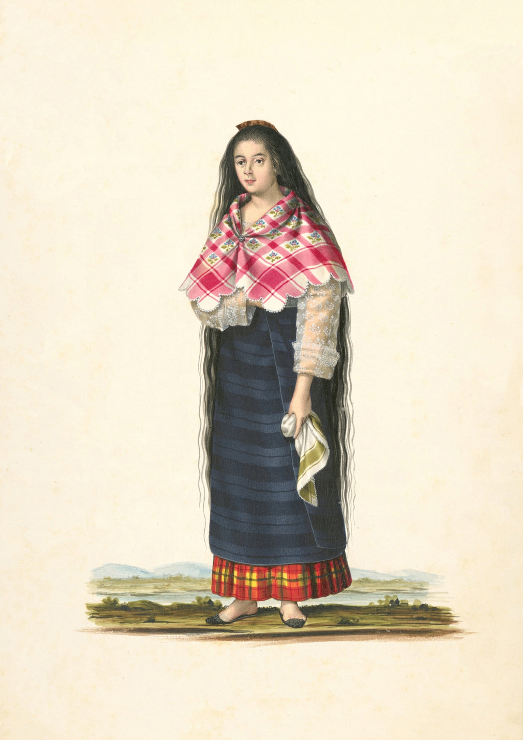 A Spanish mestiza of Manila by Justiniano Asuncion
