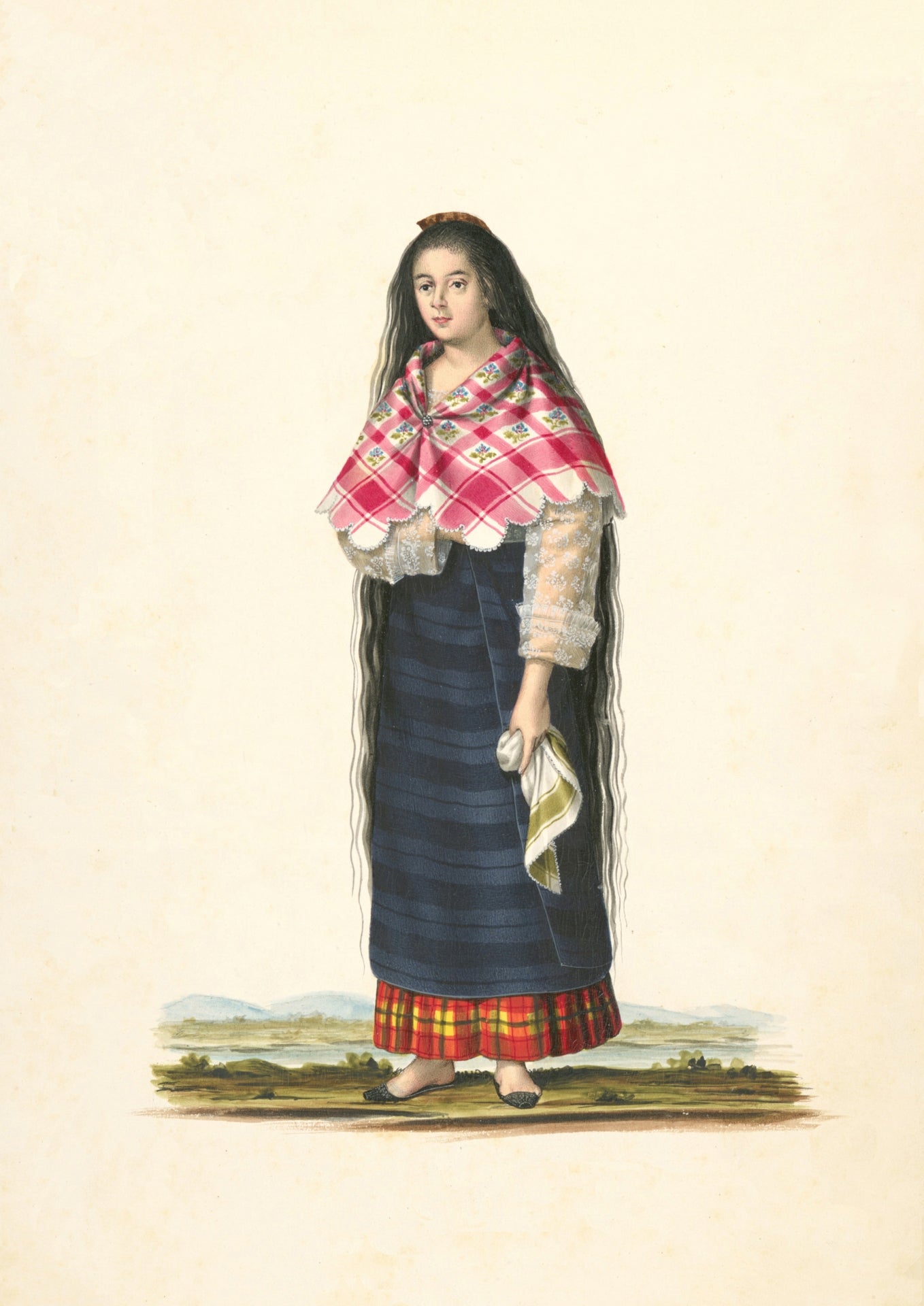 A Spanish mestiza of Manila by Justiniano Asuncion