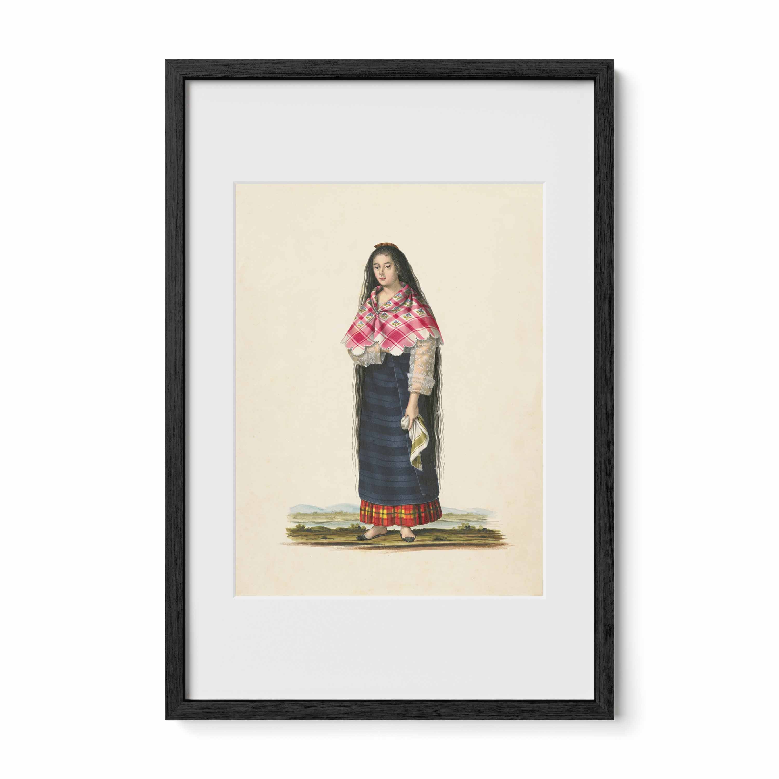A Spanish mestiza of Manila by Justiniano Asuncion