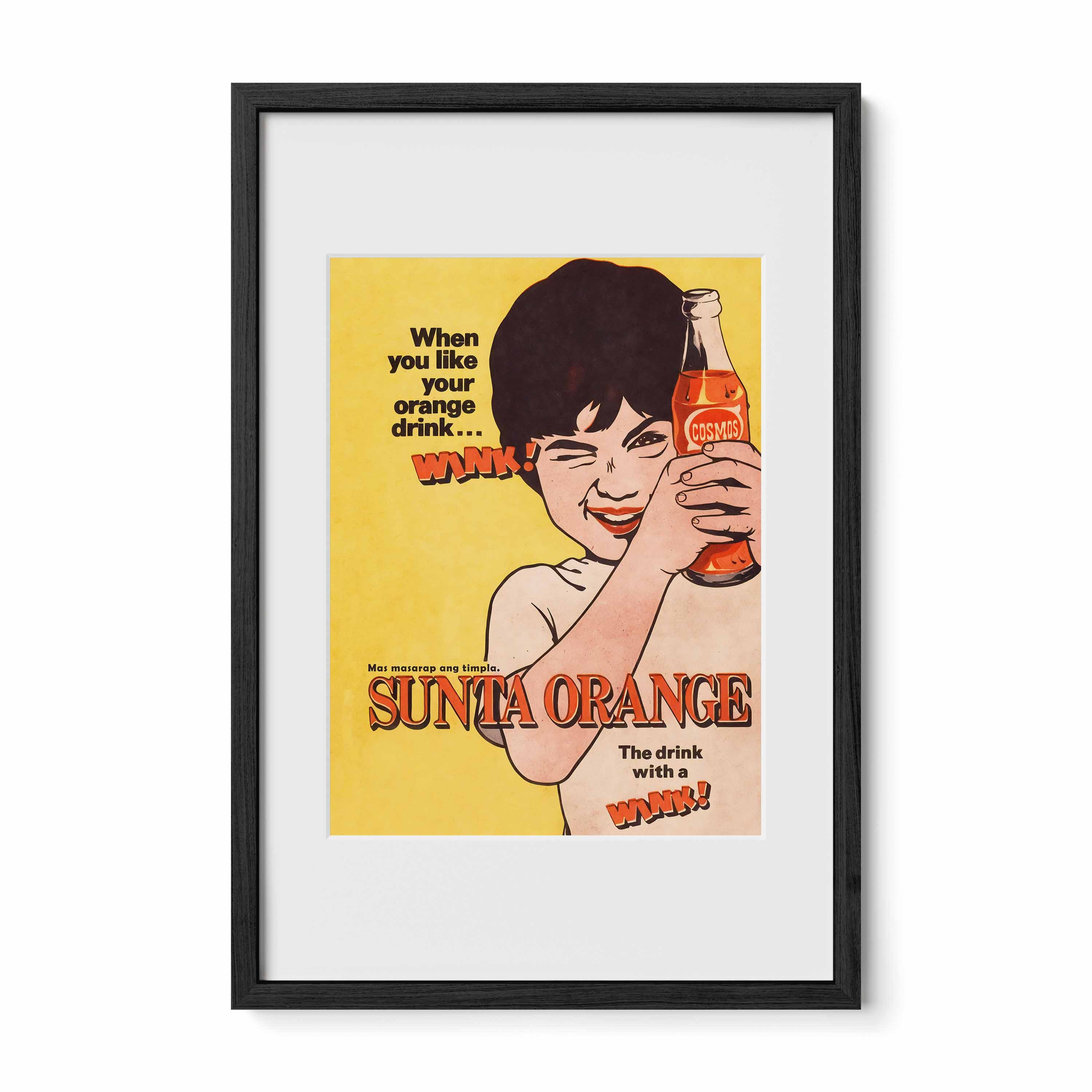 Sunta Orange - Philippine Vintage Advertisement