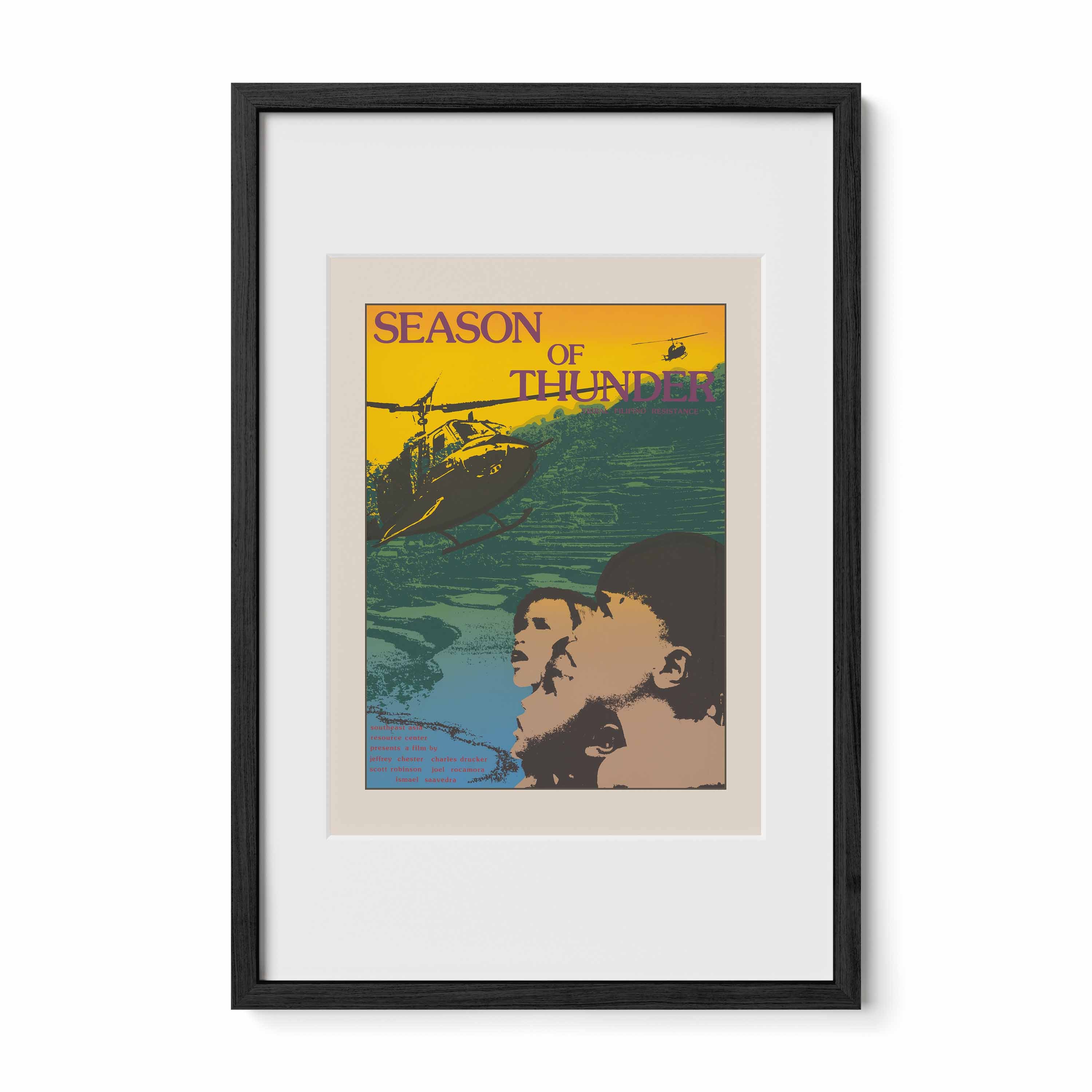 Season of the Thunder - Philippine Vintage Poster