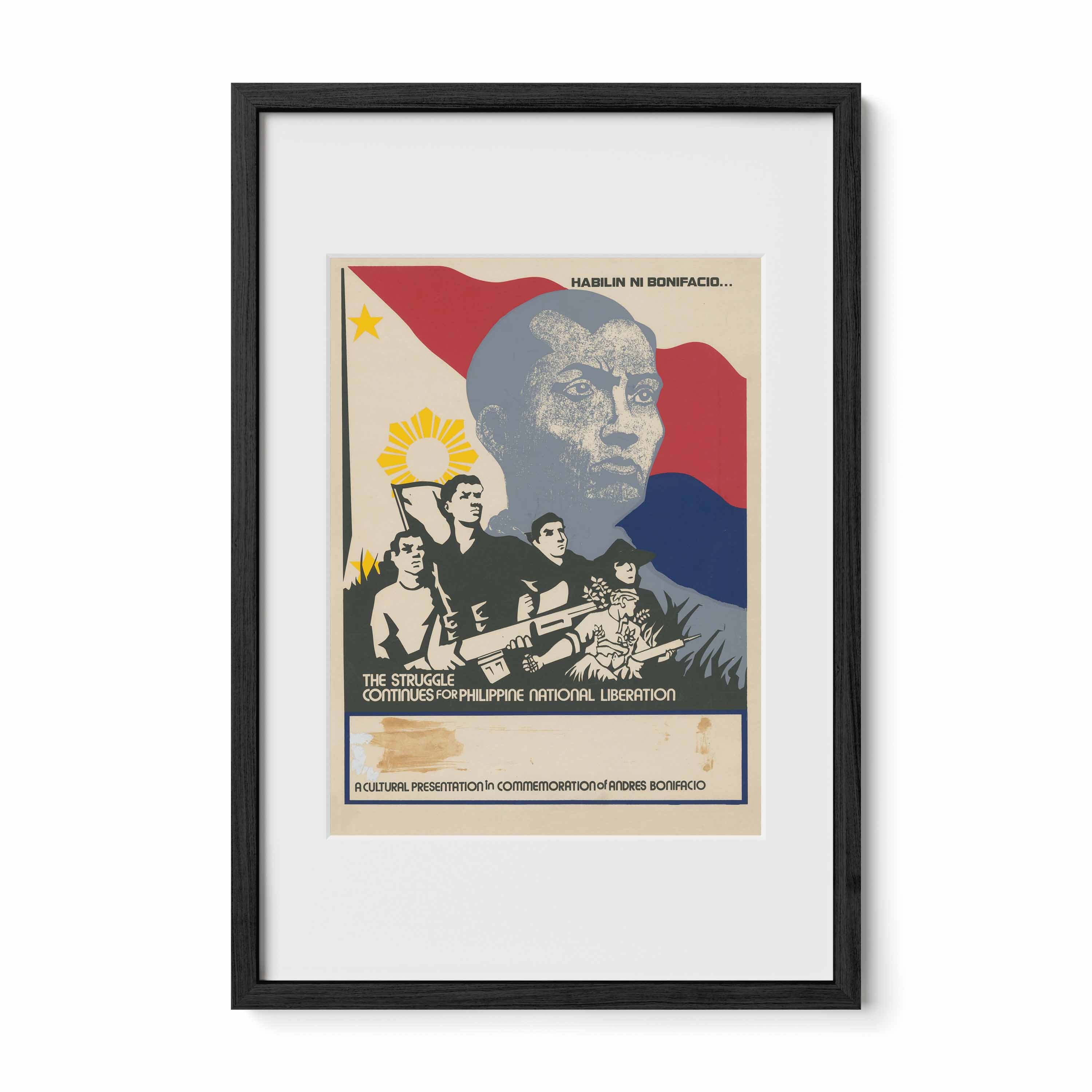 Habilin ni Bonifacio - Philippine Vintage poster
