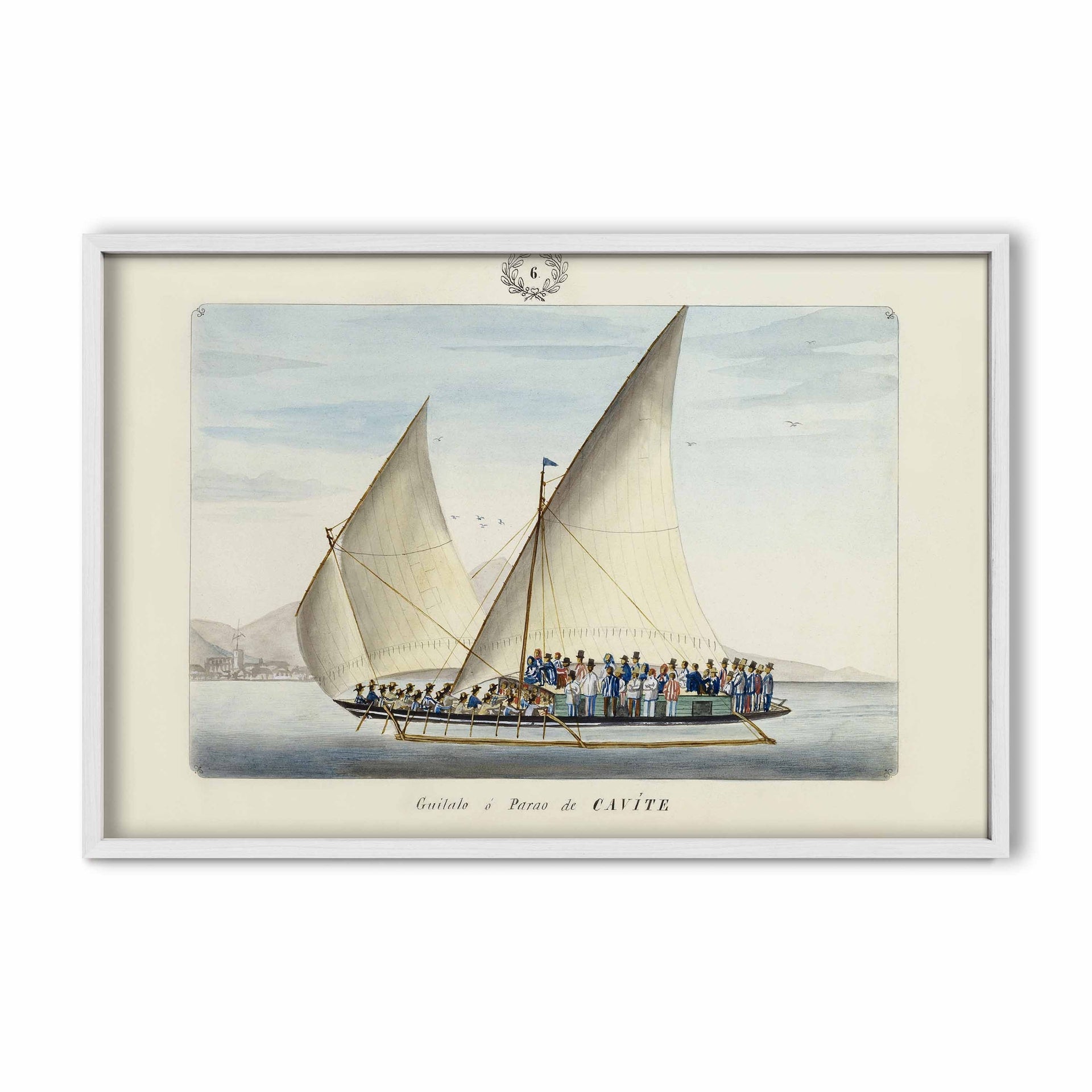Guilalo o Parao de Cavite, 1847 by José Honorato Lozano