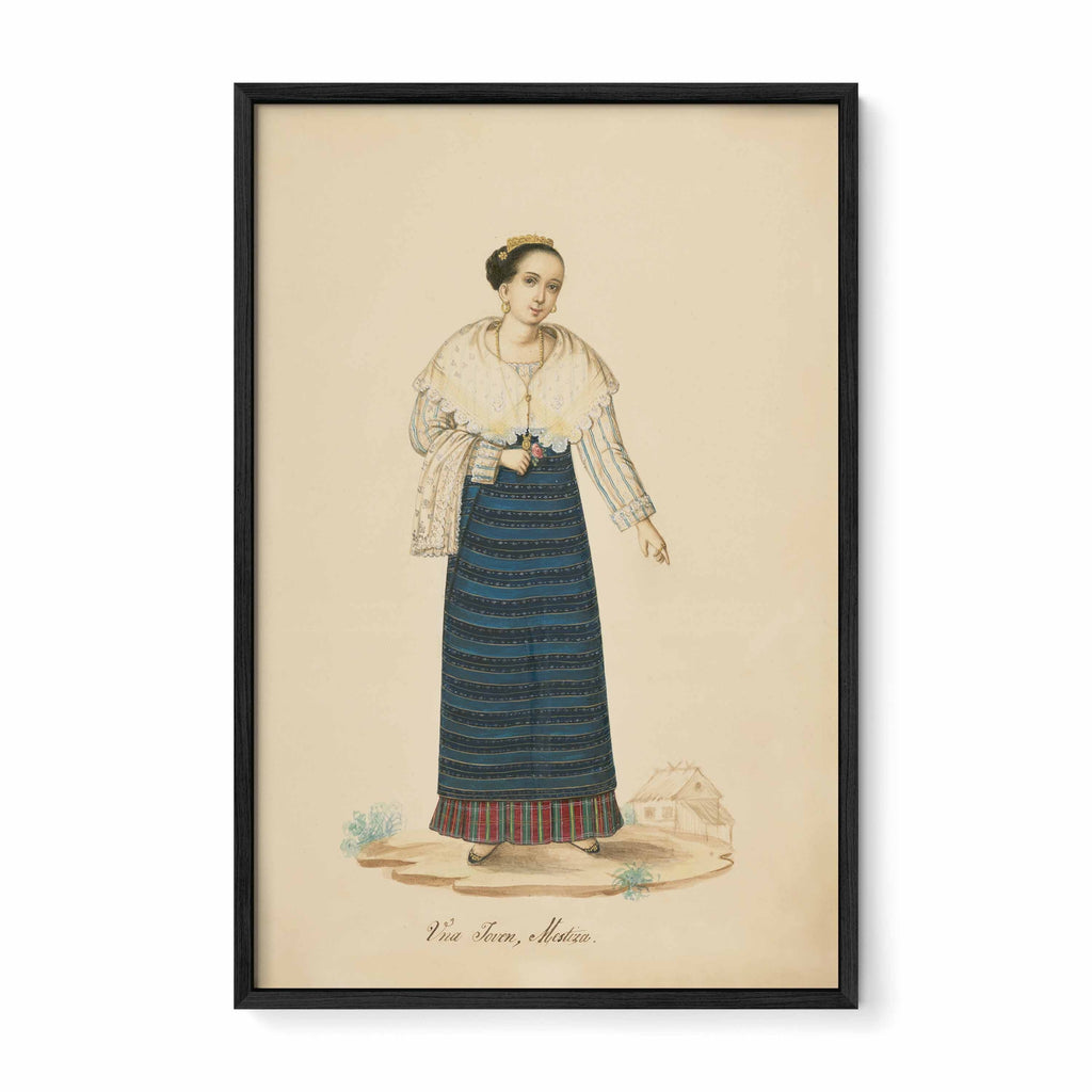 Una Joven Mestiza by Justiniano Asuncion